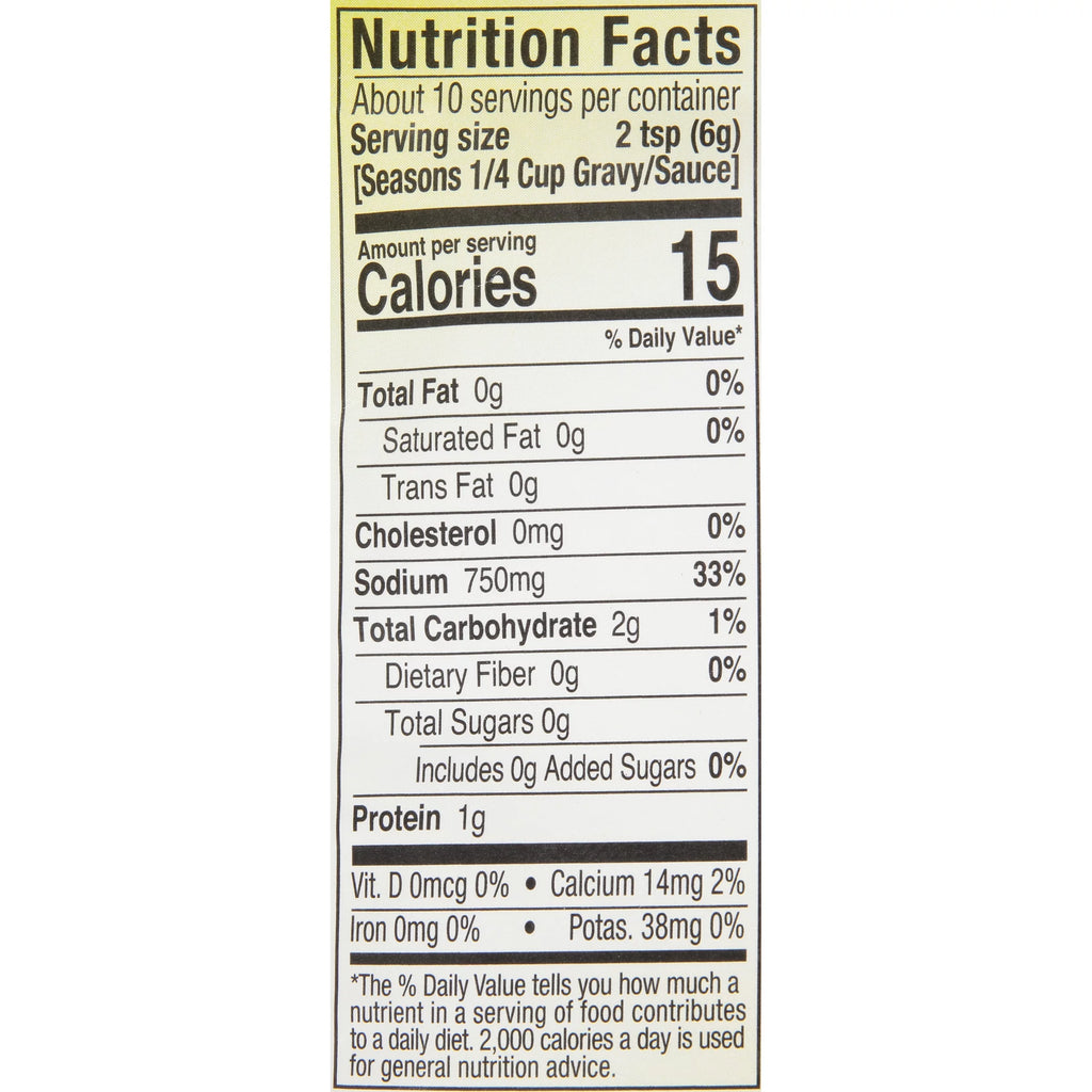 Italian Beef Seasoning 2.1 oz Packet C71074
