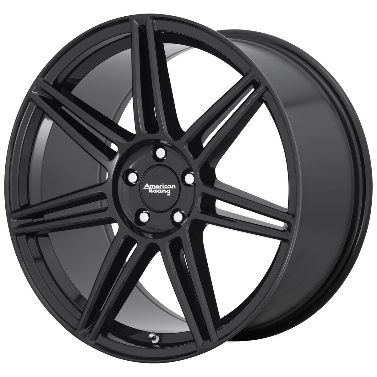 Gloss Black Wheels B6106