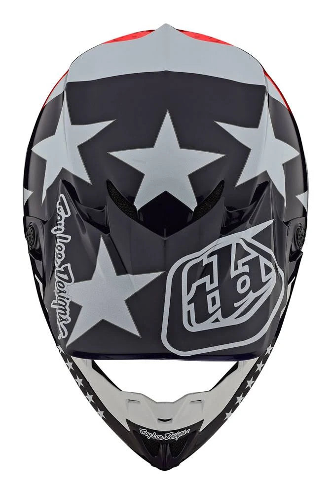 Red White Blue Polyacrylite Helmet Q857