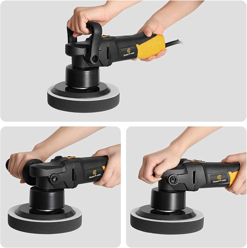 6 Inch Dual Action Buffer Polisher with Variable Speeds O89106