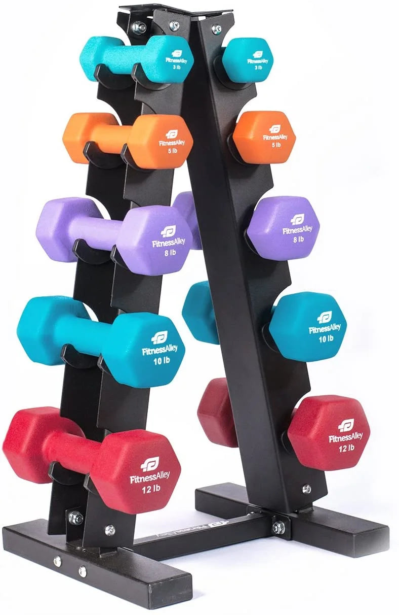 Neoprene Hex Dumbbells Set D69083