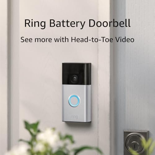 Satin Nickel Battery Doorbell W595452