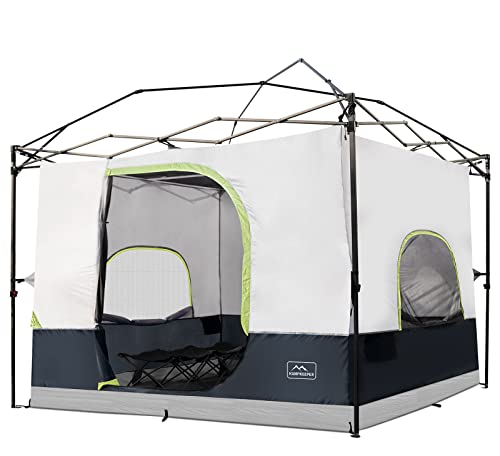 Khaki Camping Inner Tent for 10'x10' Straight Leg Canopy T7462