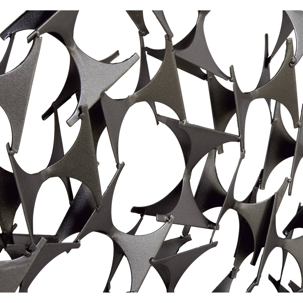 Metal Wall Decor (Set of 3) Silver V73017