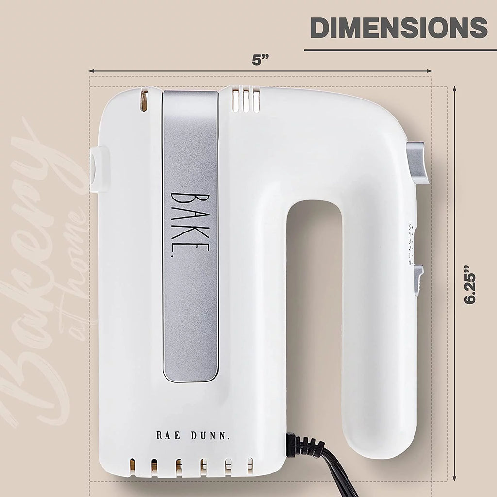 Electric Hand Mixer with Beaters and Whisk W4217