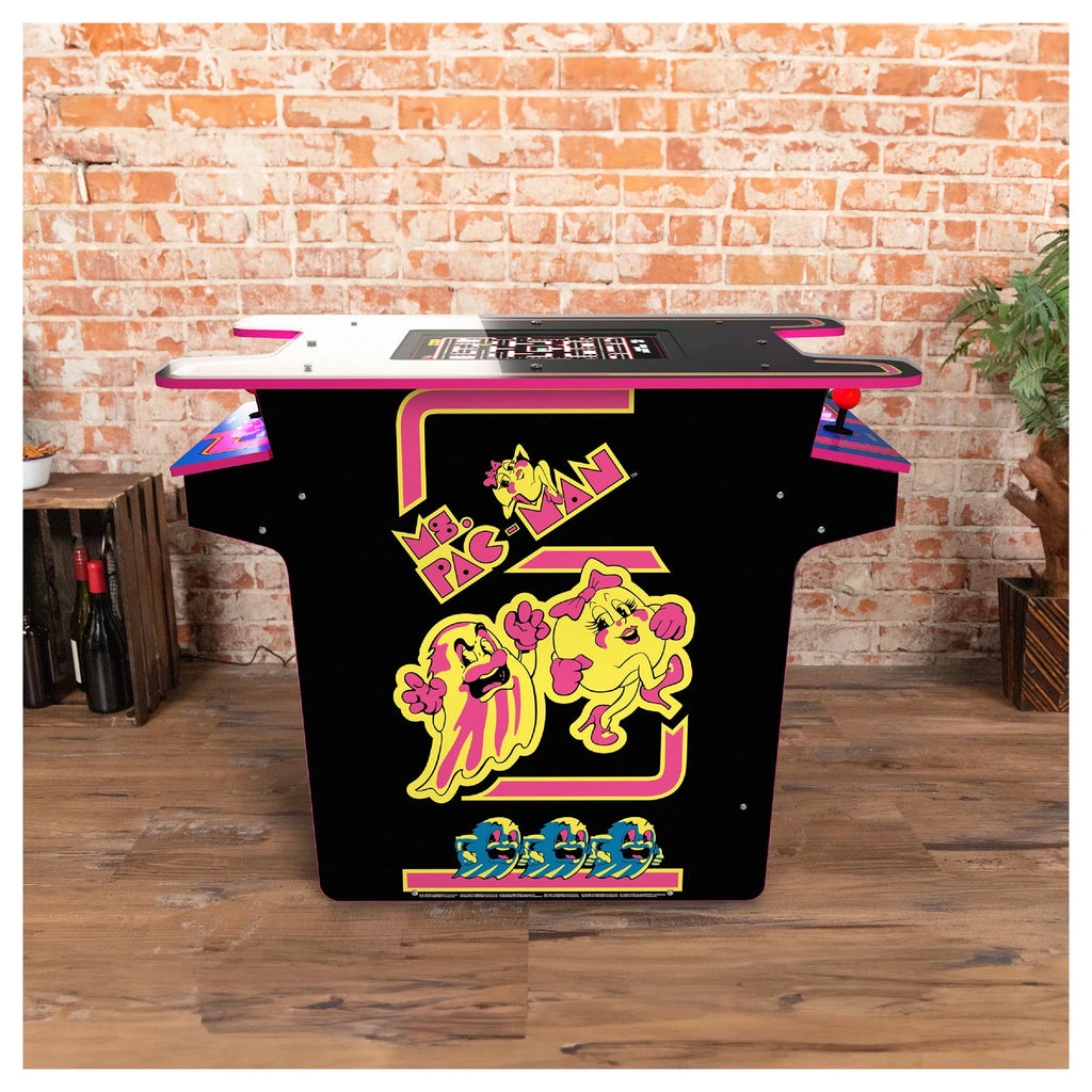 Black Head-to-Head Arcade Table with 12 Games J54491