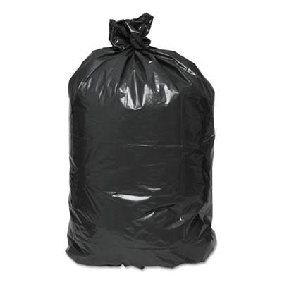 Heavy-Duty Low-Density Liners, 250 / Carton, Black N239