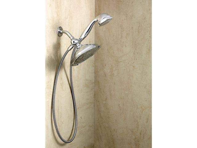 Chrome Single Rainshower with 7-Function Handshower J250681