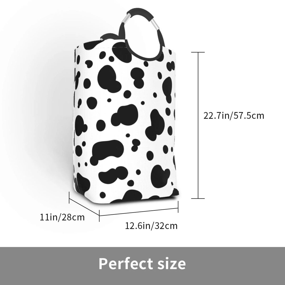 50L Rectangular Waterproof Foldable Laundry Hamper Q597396