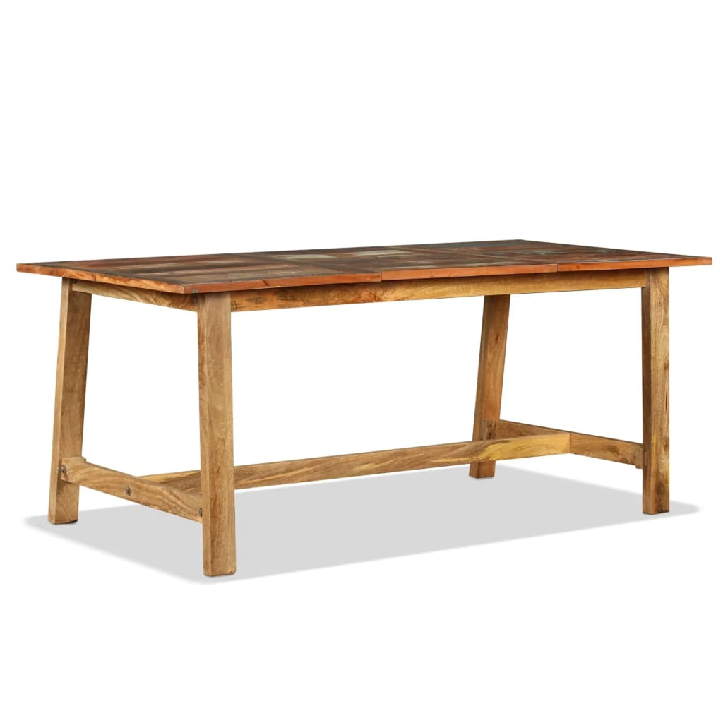 Solid Reclaimed Wood Dining Table 70.9" Z553