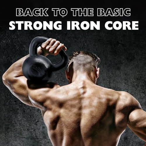 5-80 lbs Cast Iron Kettlebell P54981