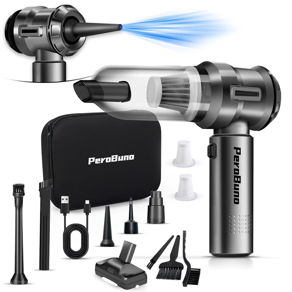Handheld Vacuum Cordless, 18KPA Rechargeable Car Vacuum & Air Duster with 3 Gear V345265