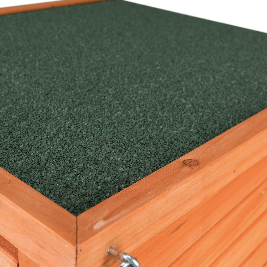 Brown Wooden Small Pet House J697217