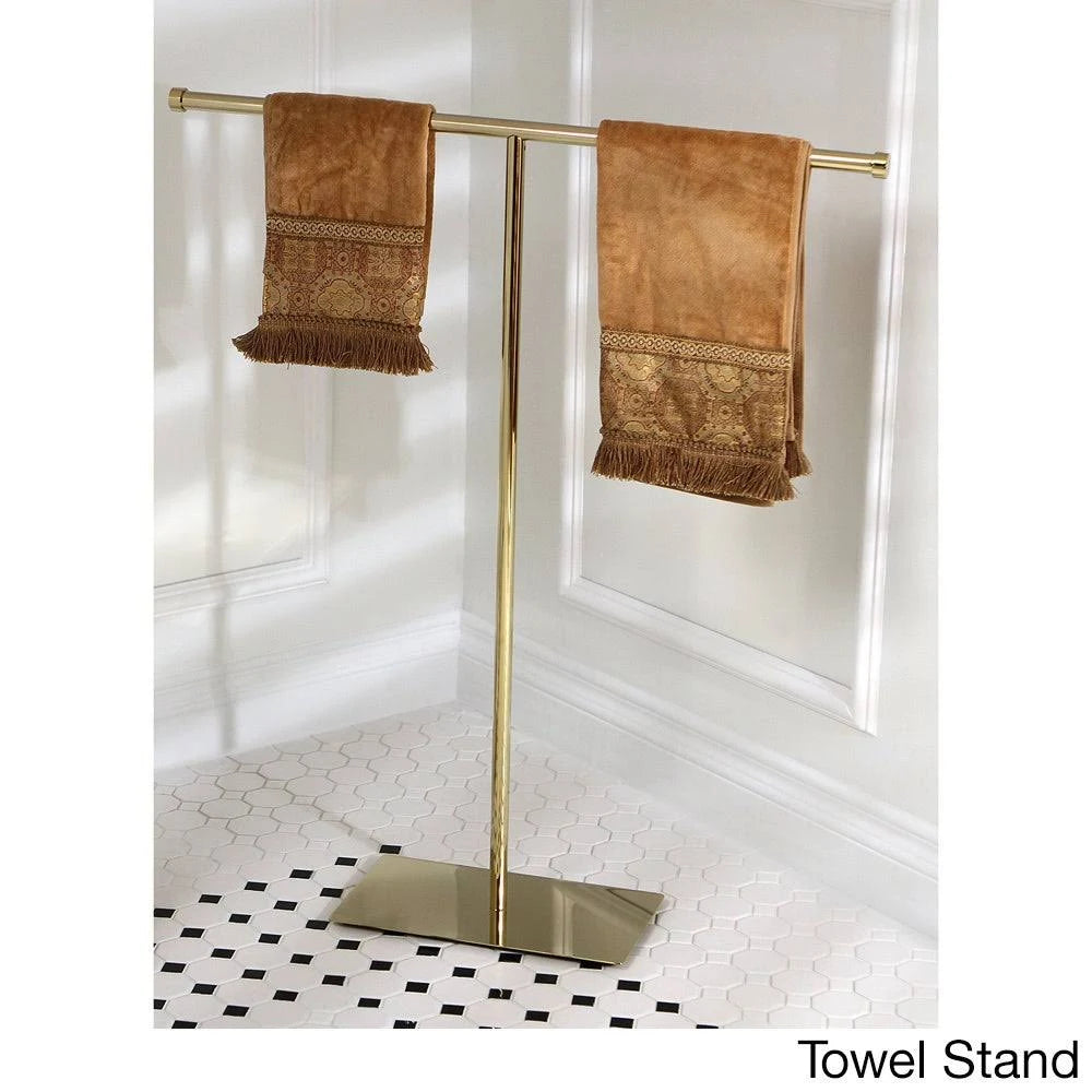 Polished Brass Freestanding Toilet Tissue Holder G14144