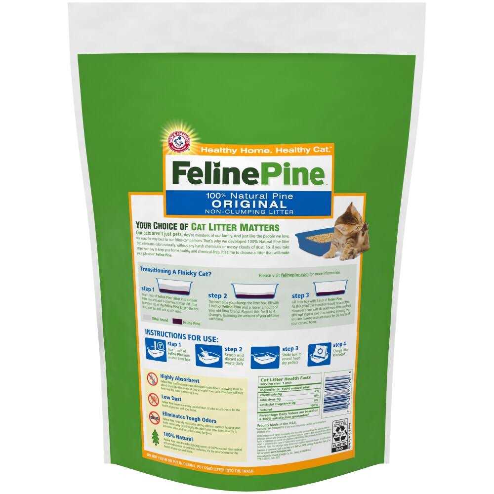 Feline Pine Cat Litter Original I35326