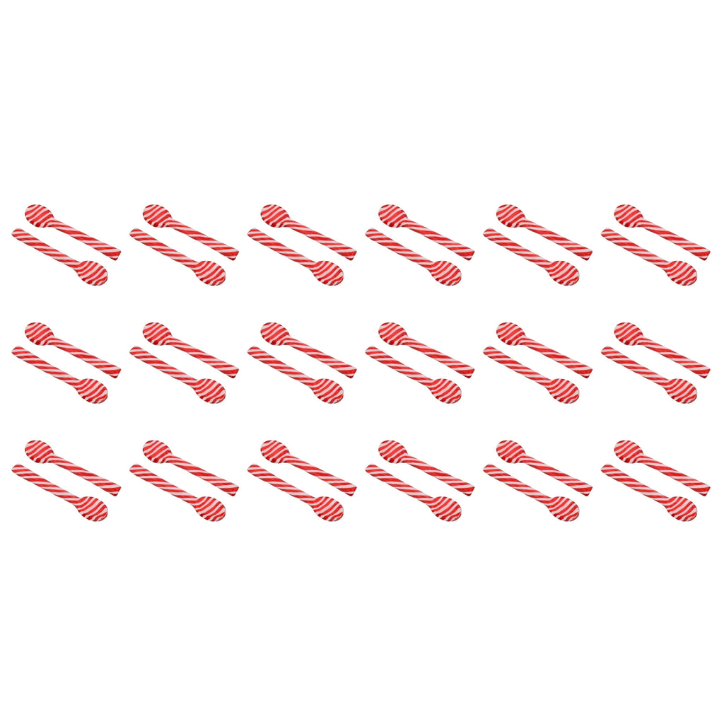 Edible Peppermint Candy Cane Spoon 36ct A22589