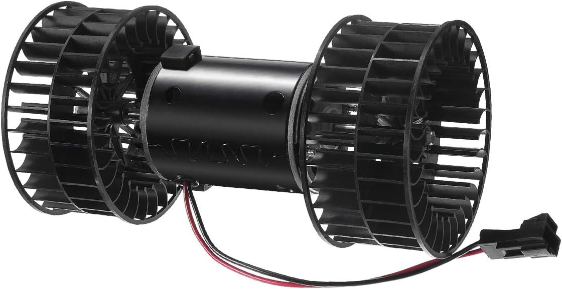 Heater Blower Motor with Fan Cage, Single Speed 12V, Pack of 2 N850