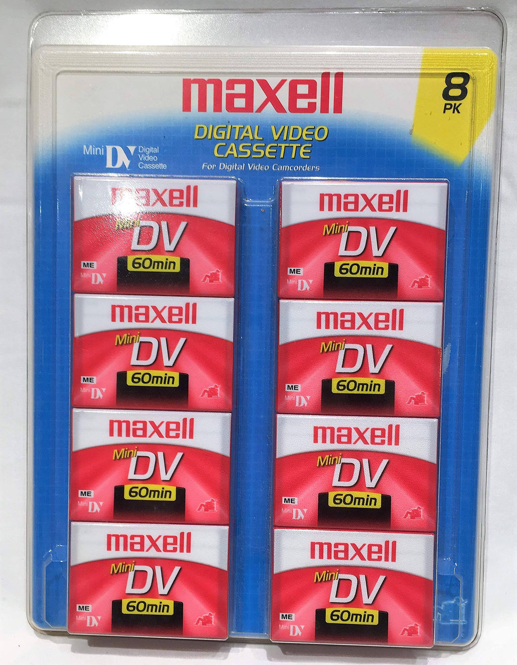 Mini DV 60min Digital Video Cassette 8 Pack R425880
