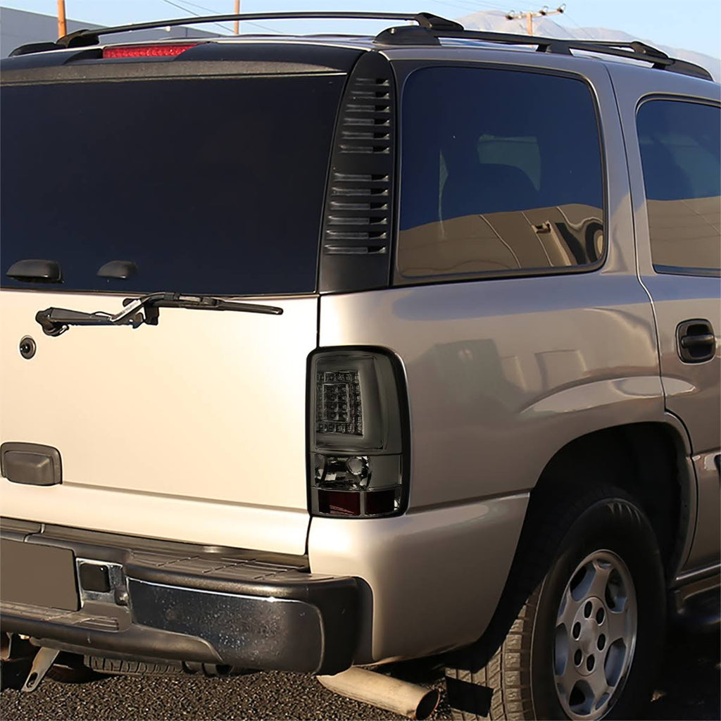 Smoke Lens LED Tail Lights Pair T470746