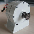 600W Gearless Permanent Magnet Generator 48V Low Speed AC Alternator With Base F6960