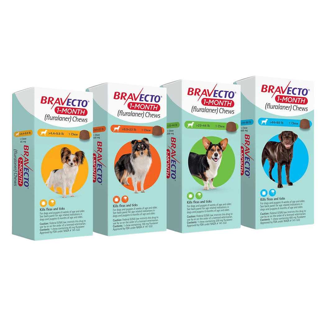 1-Month Chews for Dogs 22-44 lbs F758218