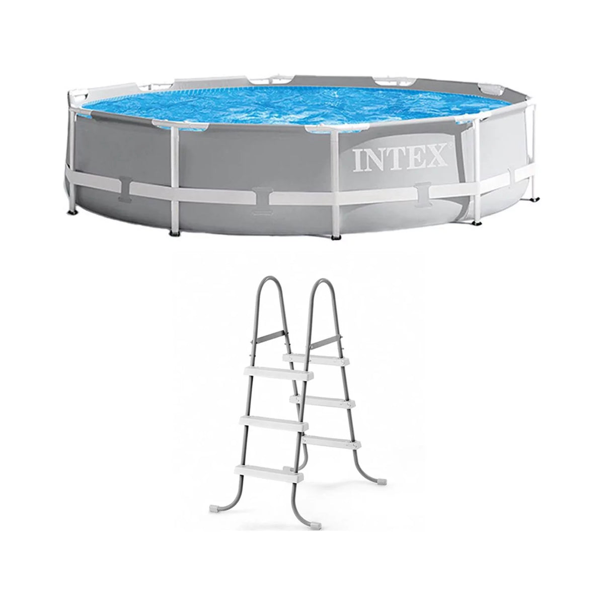 10' x 30 Above Ground Swimming Pool with Filter Pump & Ladder D222188