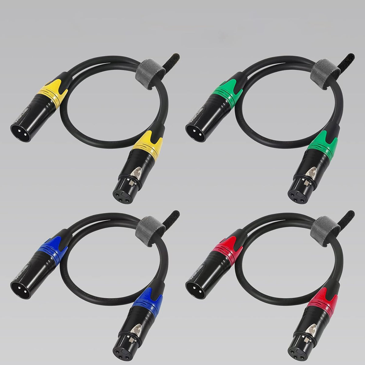 25 ft XLR Male to Female Patch Cables U498