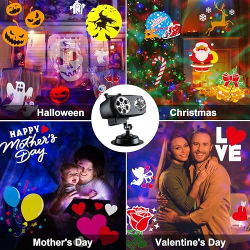 Halloween Projector Lights 8 Patterns X409087