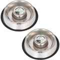 Stainless Steel Slow Feed Pet Bowl U196049