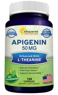Apigenin 50mg & L-Theanine 200mg 120 Capsules G9827