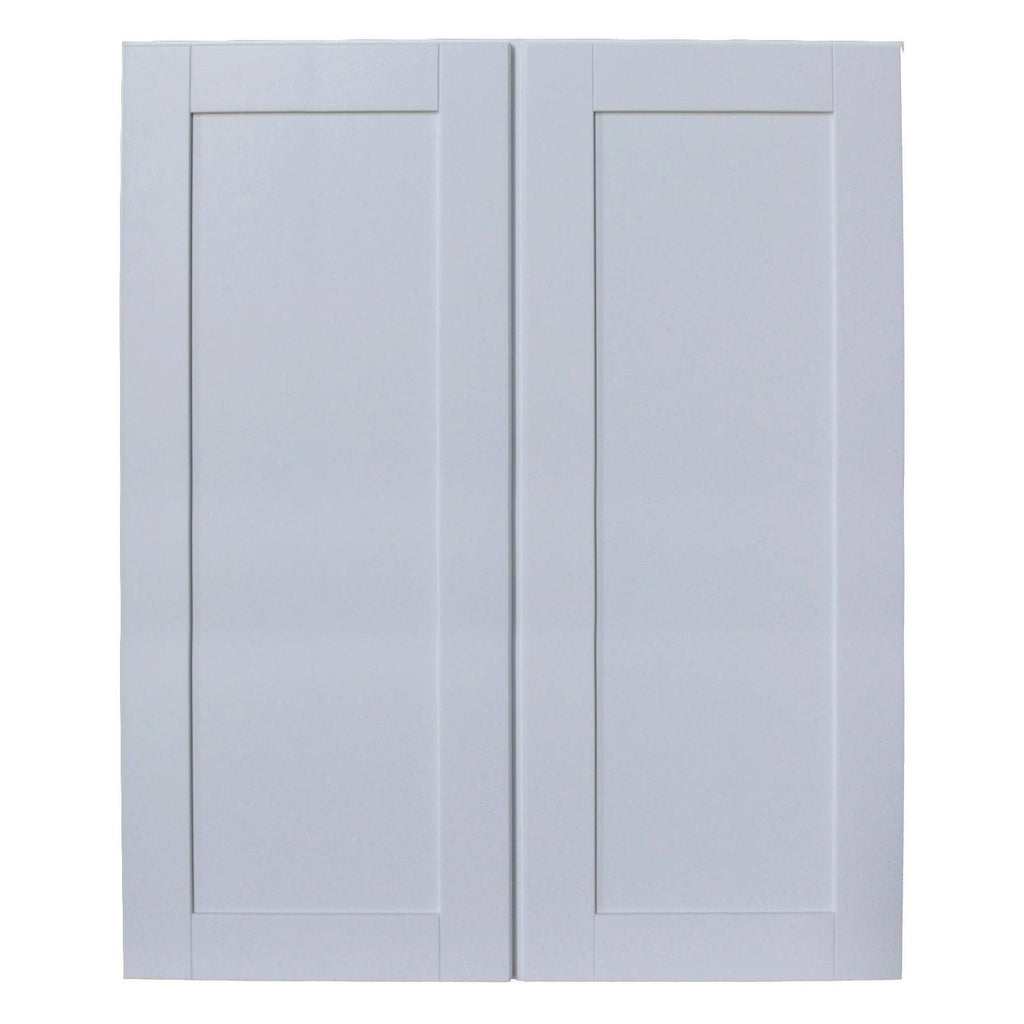 White Double Door Wall Cabinet S63736