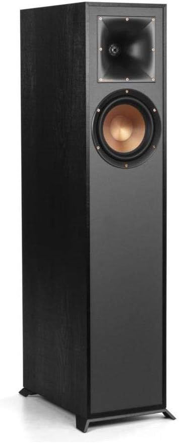 Black Floorstanding Speakers, Pair V870529