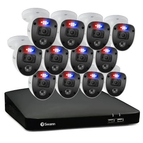 12 Camera 16 Channel 1080p DVR Security System Z4955