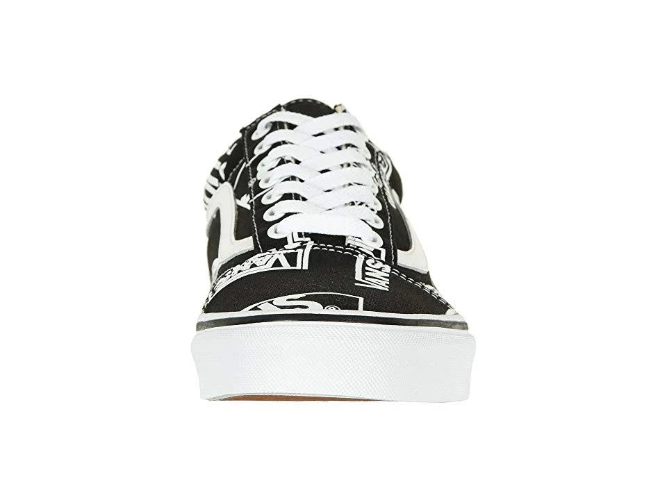 Black True White Old Skool Shoes T3416