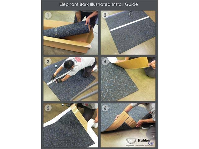 Candy Corn Recycled Rubber Flooring Rolls J594