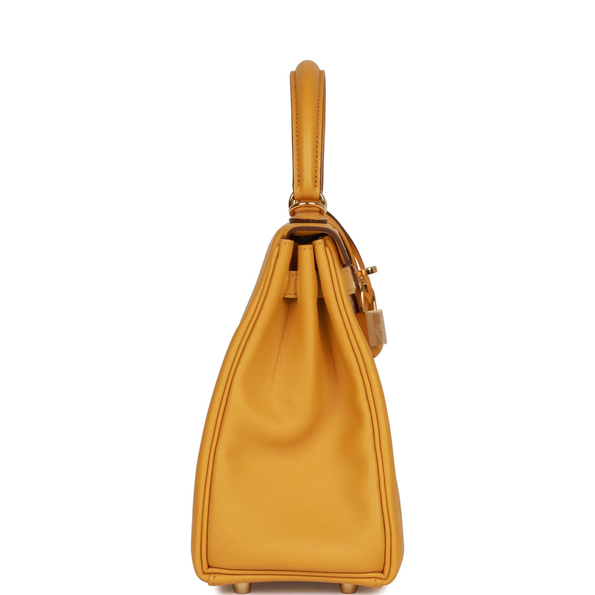 Jaune Ambre Swift Leather Bag R32543