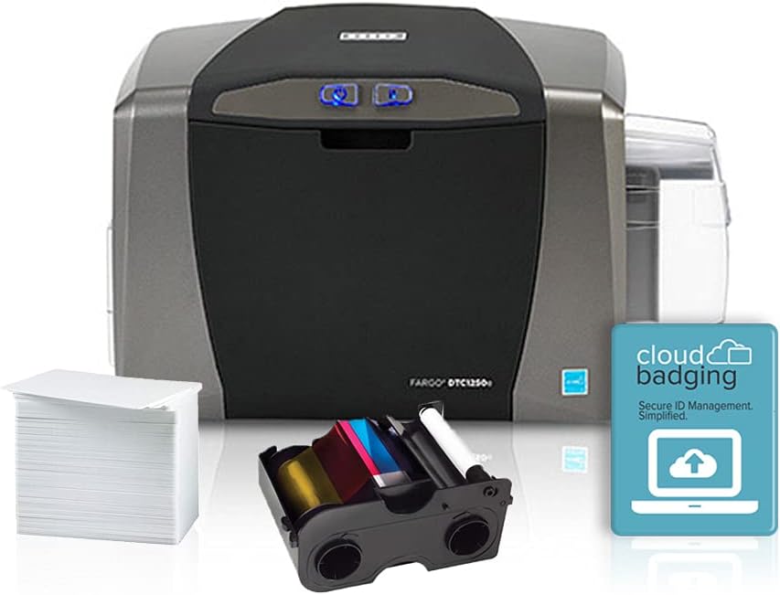 ID Card Printer Bundle T423