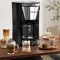 10-Cup Programmable Coffee Maker with Timer, Auto Shut Off, White H553