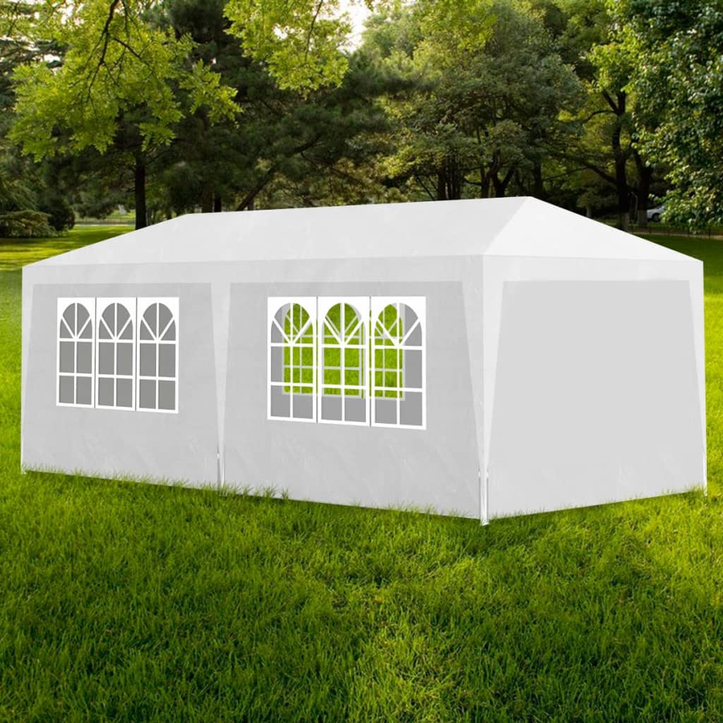 White Party Tent 10'x20' L655059