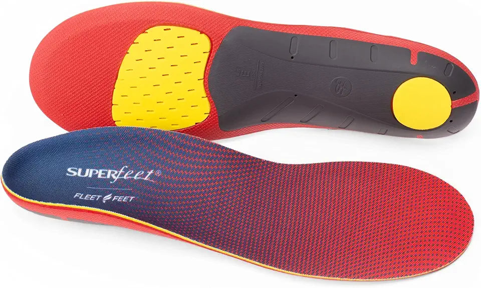 Fiery Red High Arch Shoe Insoles V479734