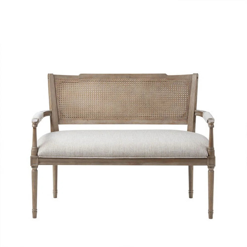 Beige Polyester Loveseat L18346