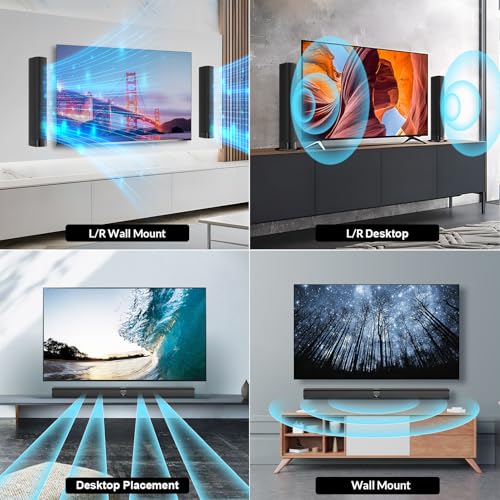 Detachable Soundbar with Bluetooth ARC Opt AUX V891