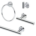 Chrome 4-Piece Bathroom Accessory Kit K17486