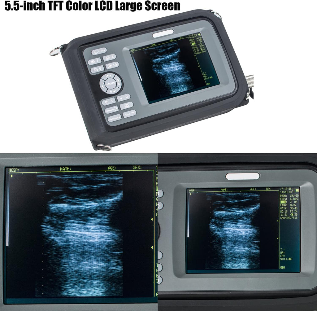 Veterinary Portable Ultrasound Scanner with 4.0MHz Rectal Convex Probe N59401
