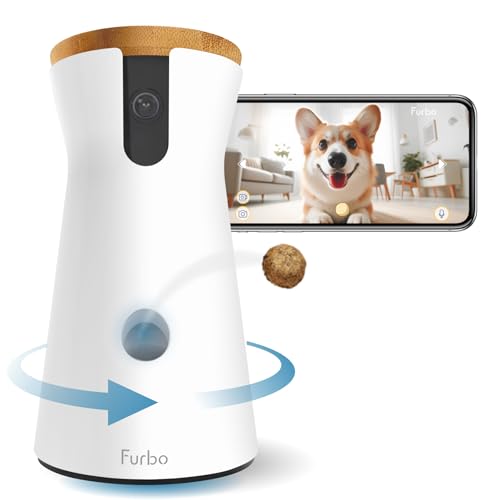 360° Cat Camera with Treat Dispenser and Speaker T39514