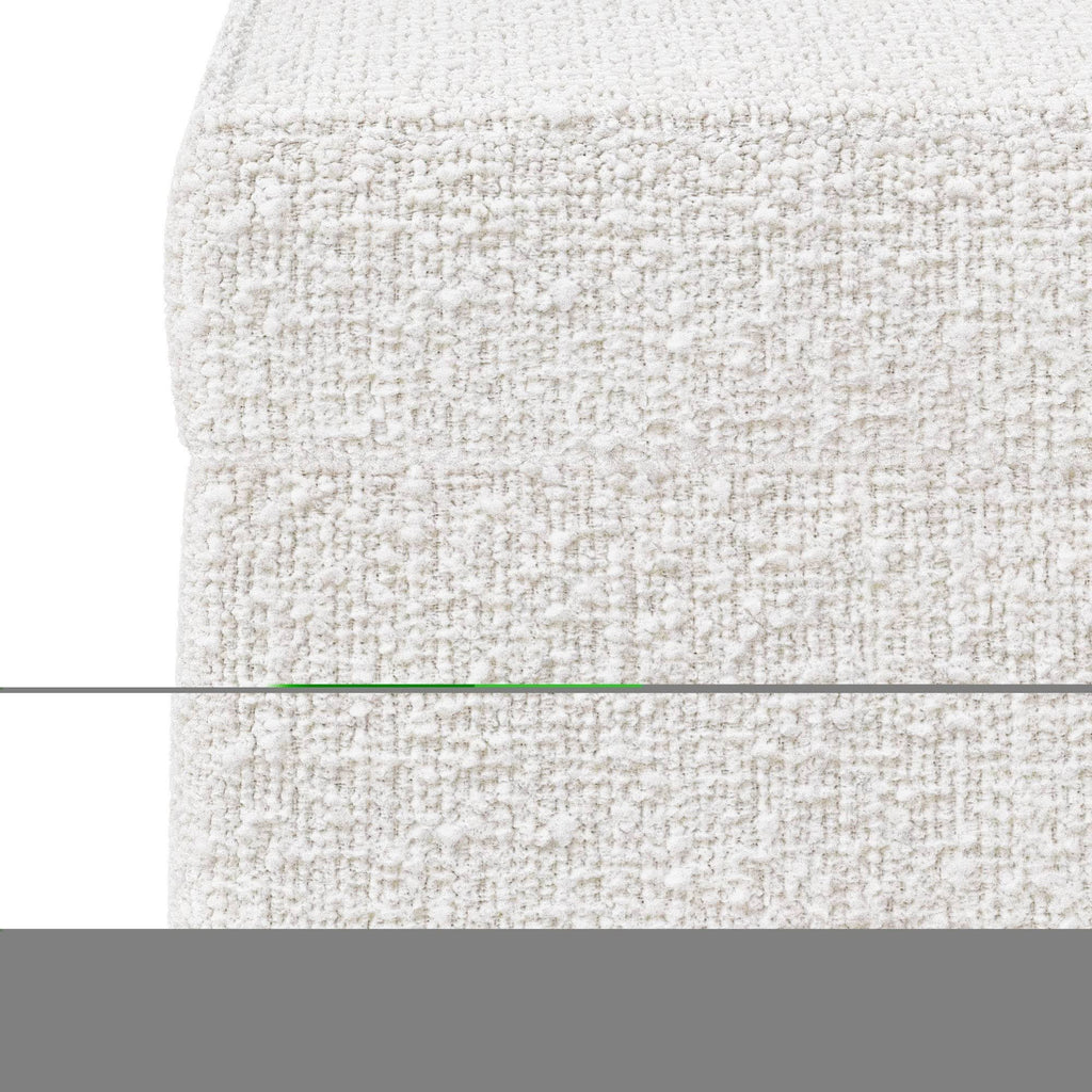 White Ottoman P24603