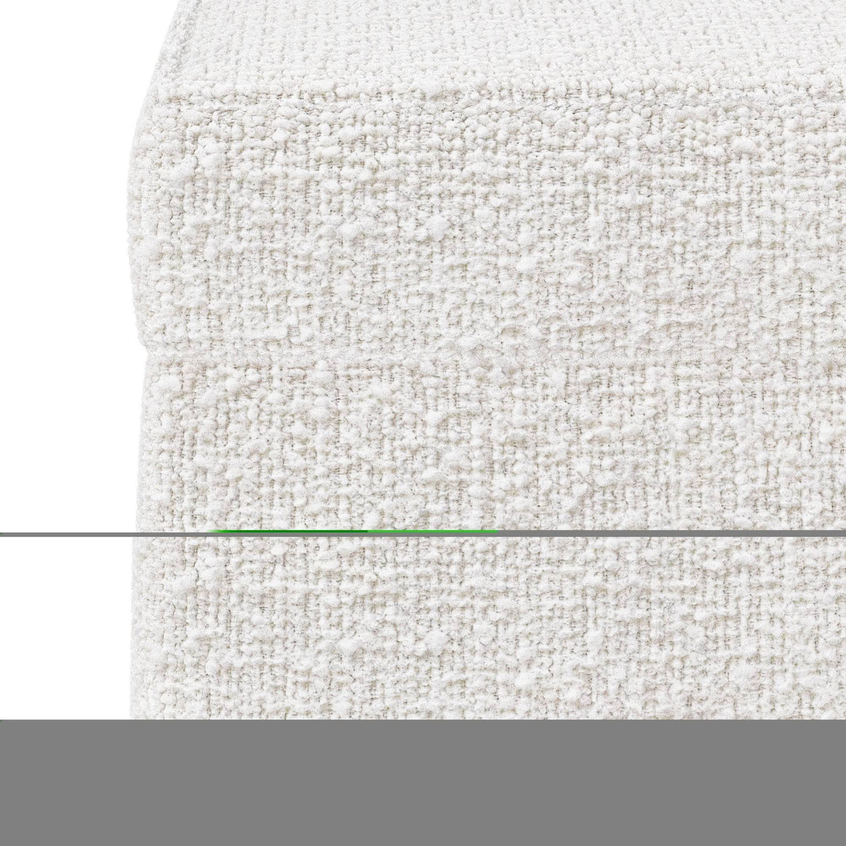 White Ottoman P24603