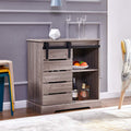 Buffet Console Table with Sliding Door W50593