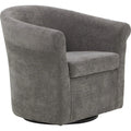 Gray Polyester Fabric Club Chair O23407
