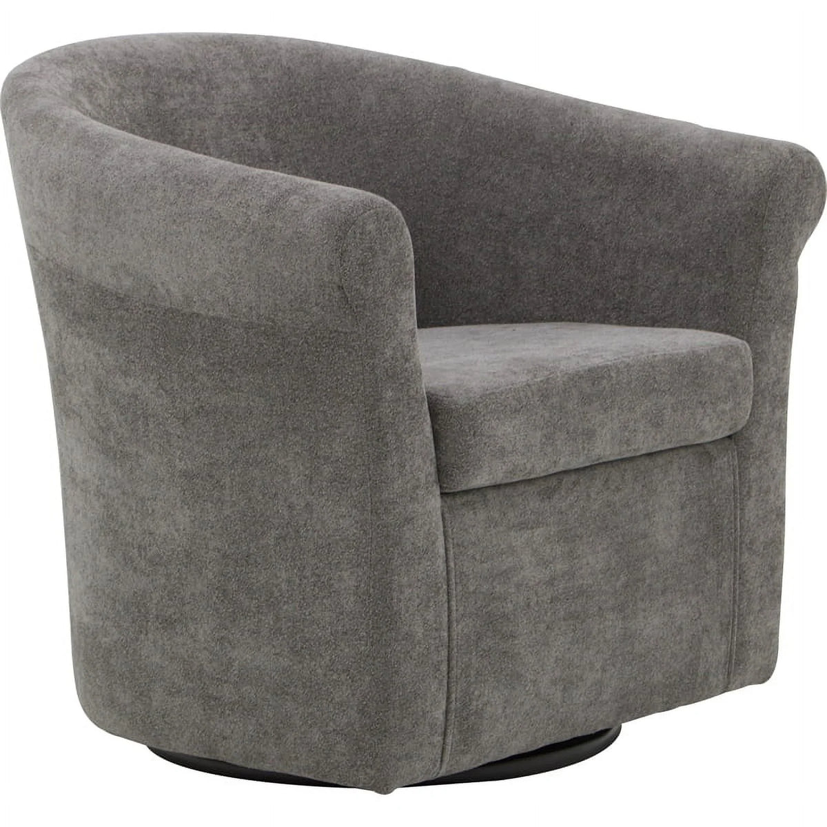 Gray Polyester Fabric Club Chair O23407